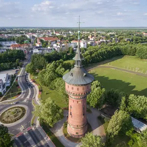Stadt Forst VogelperspektiveRico Hofmann